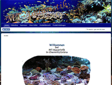 Tablet Screenshot of korallen-shop.com